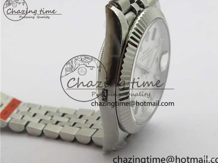 Stick 1:1 Silver on SS Best A3235 Markers Dial DateJust 904L Bracelet VRF Edition 41MM 126334 SS Jubilee 1227